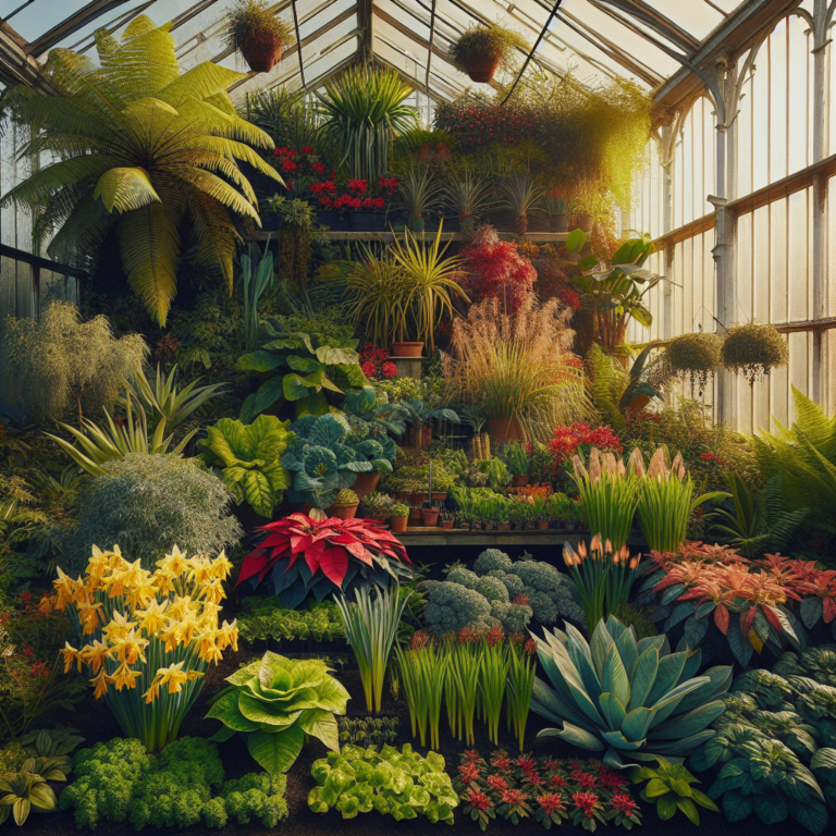 "The Best Greenhouse Plants for Year-Round Gardening"